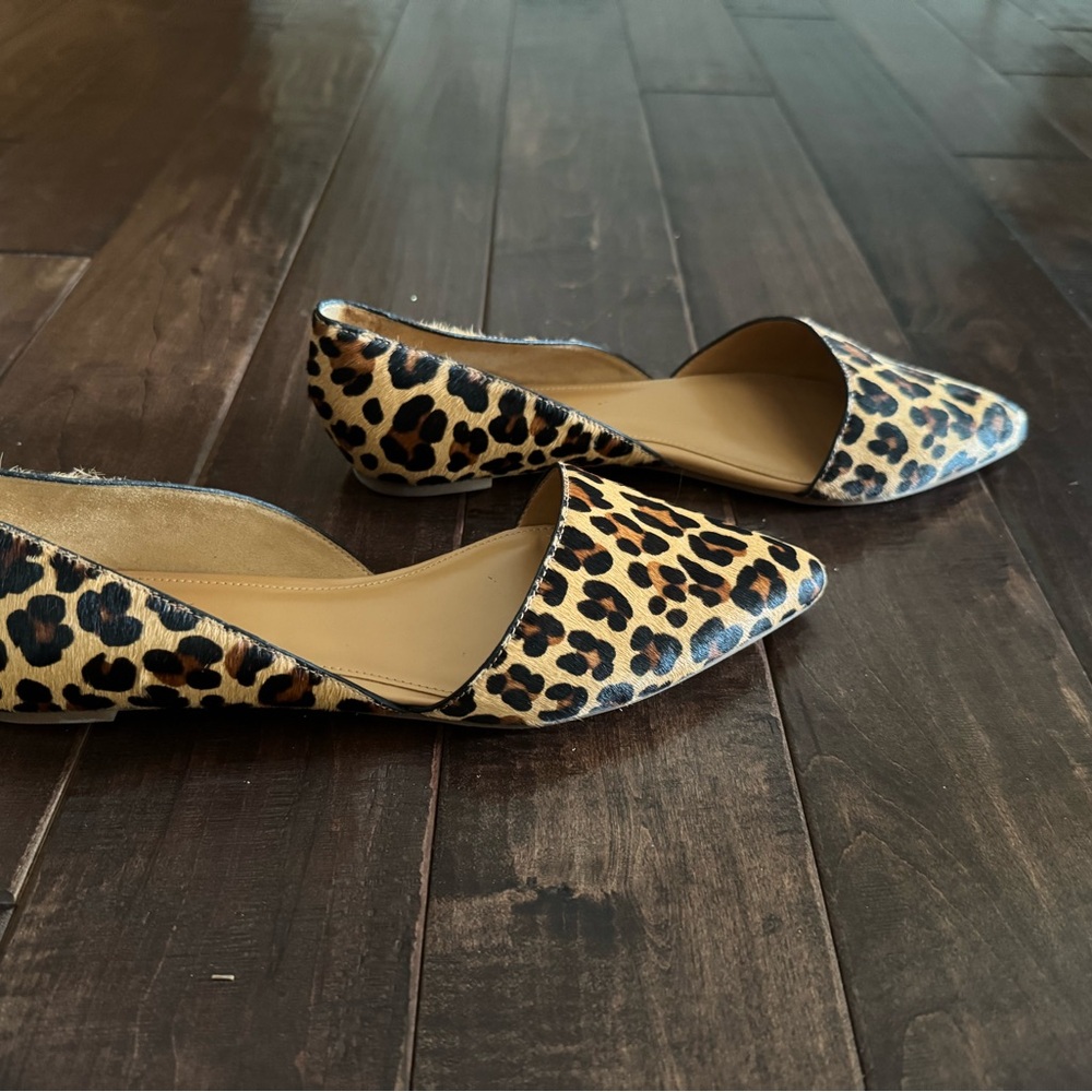 J. Crew Leopard Print Flats